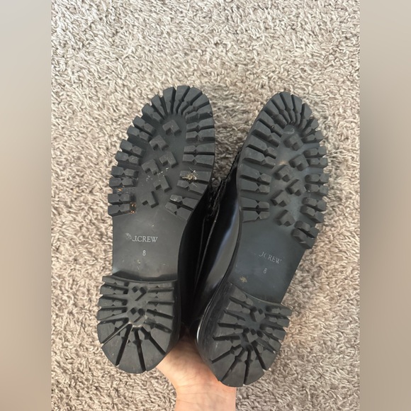 J.Crew Winona Lug Sole Penny Loafers in Spazzolato Leather - Picture 10 of 10